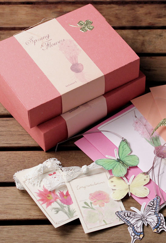 botanist カードセット スプリングフラワーBOX botanist カードセット スプリングフラワーBOX