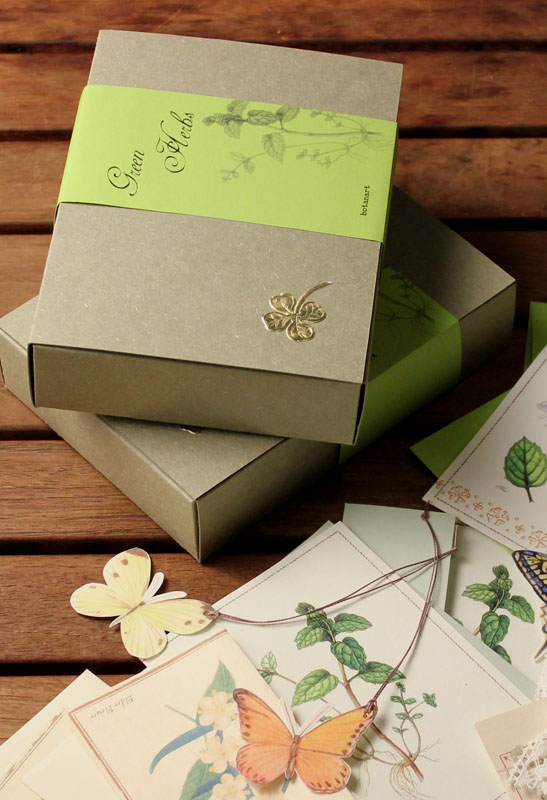 グリーンハーブBOX botanart グリーンハーブBOX botanart